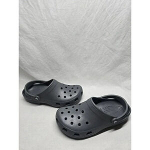 Unisex Classic Clog Dark Gray- Mens 8 Womens 10 US Size